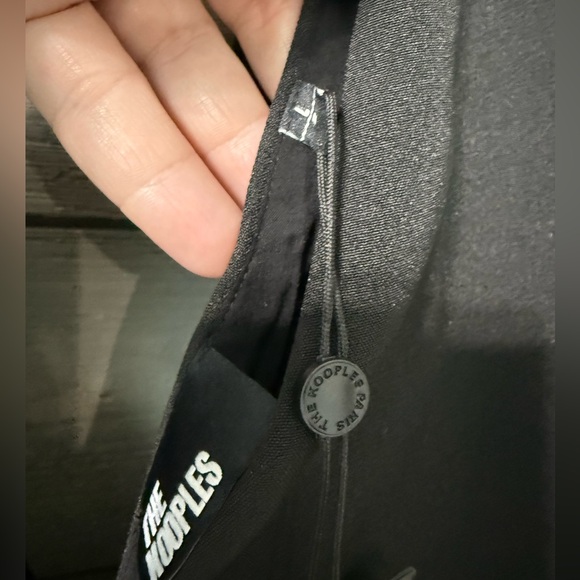 NWT The KOOPLES Vestiaire Black Lace Sleeve Mini Dress Sz 3 US Large - Picture 10 of 10